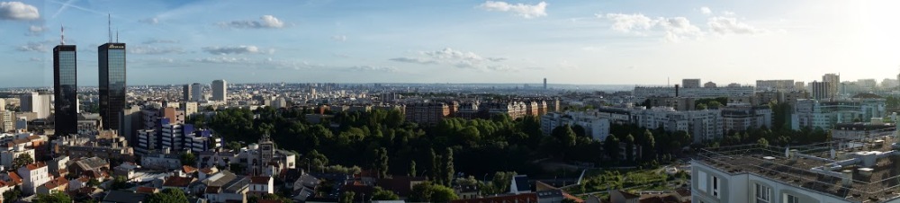 Vue Paris de Bagnolet